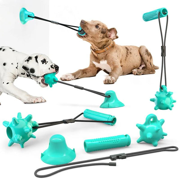 Suction Ball Interactive Dog Toy