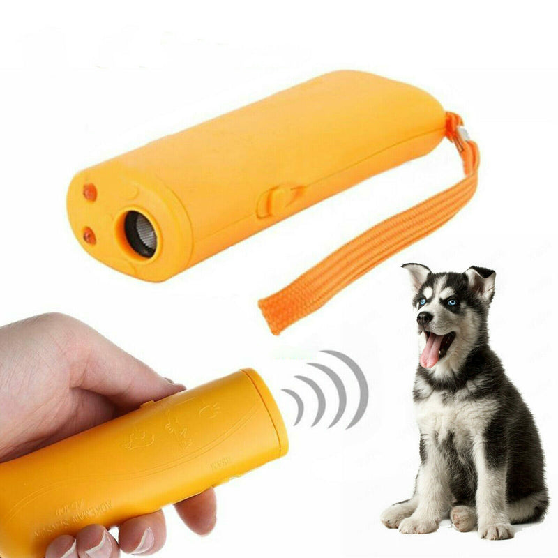 3 in 1 Ultrasonic Pet Dog Anti-Barking Training Device